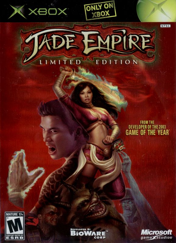 Jade Empire box art for Xbox